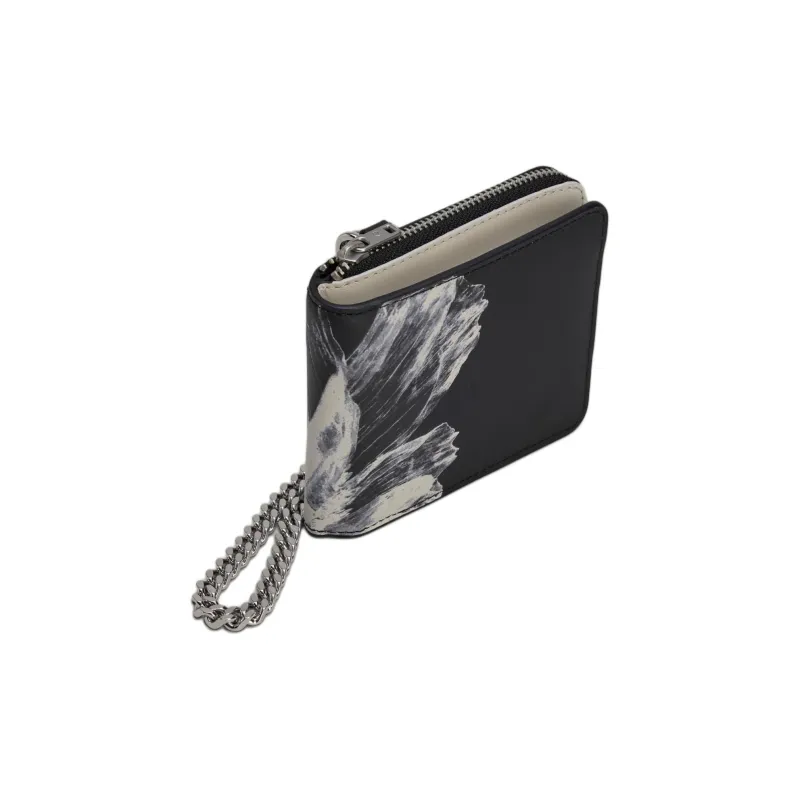 Adidas Y-3 Collaboration Leather Wallet Regular Unisex Black-1