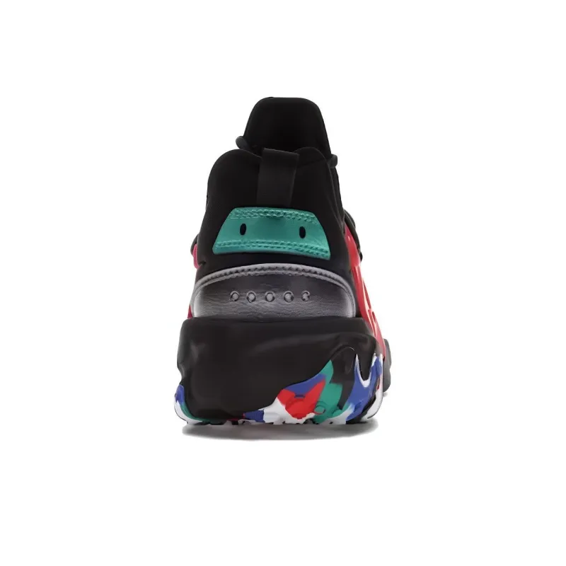 Nike React Presto Black Red Multicolor GS-4