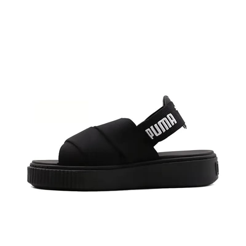 PUMA Platform Sandal 'Black' Women's-0