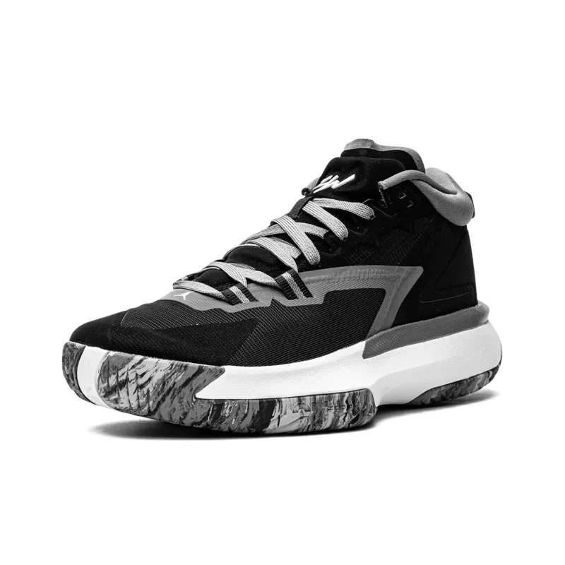 Jordan Zion 1 Tb Black White-2