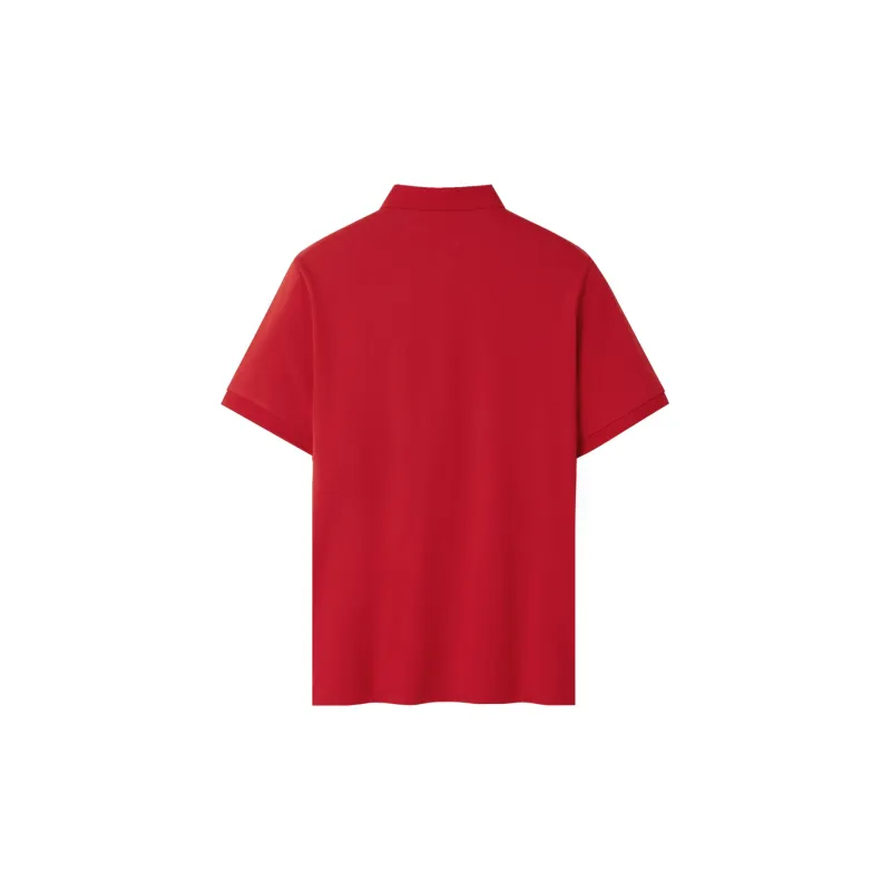 HLA Polo Shirts Men Red 17-1
