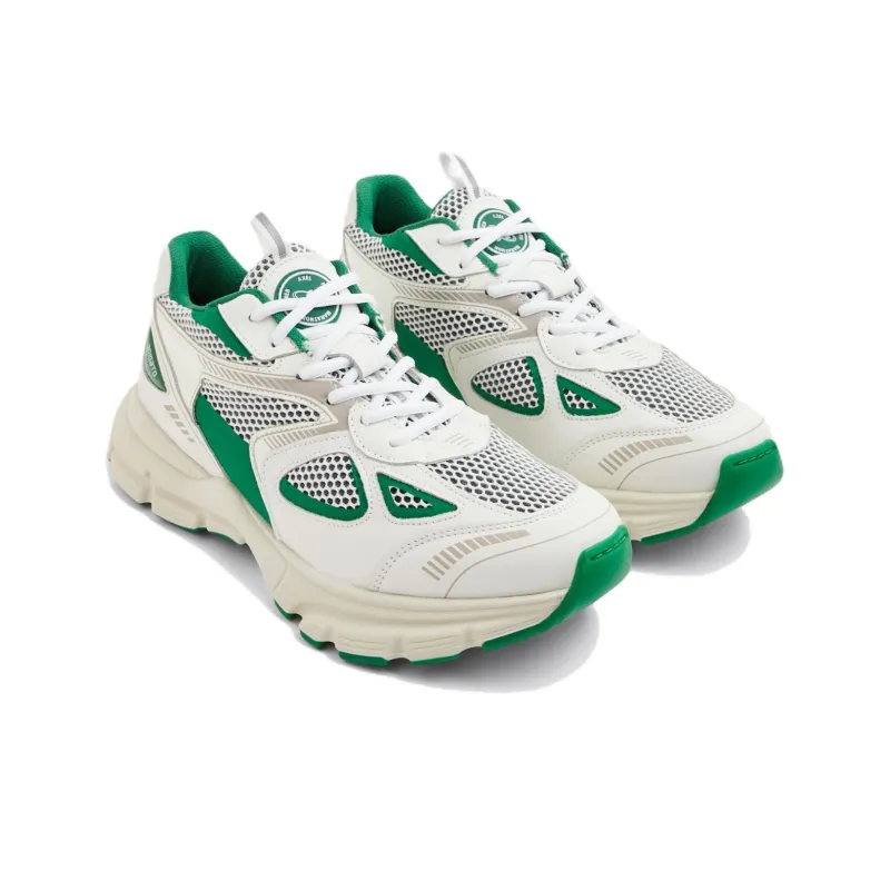 Axel Arigato Marathon Runner White Kale Green-2