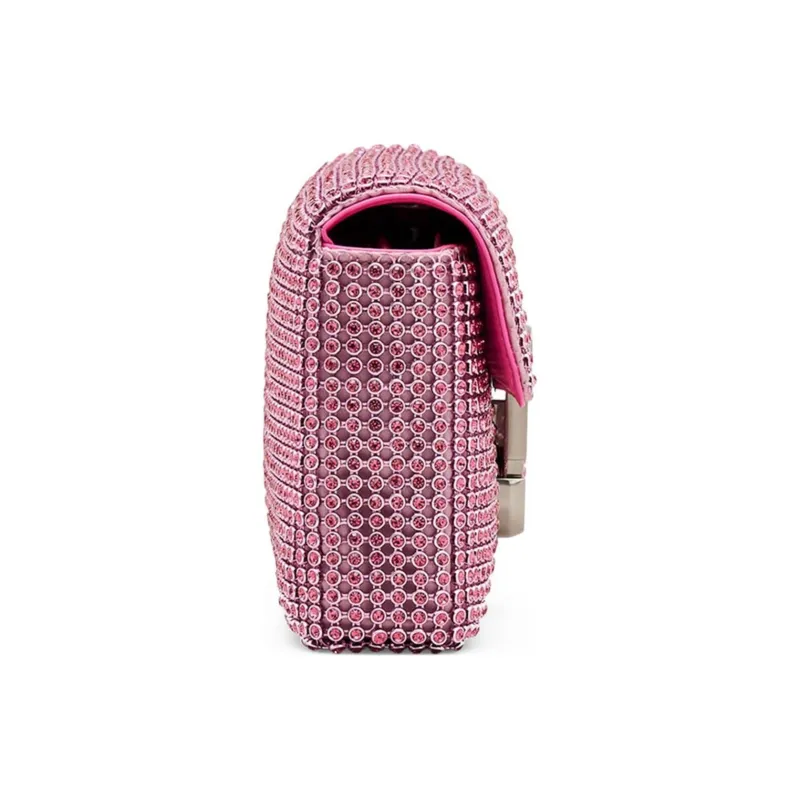 MARC JACOBS Embellished The Mini Soft Shoulder Bag-1