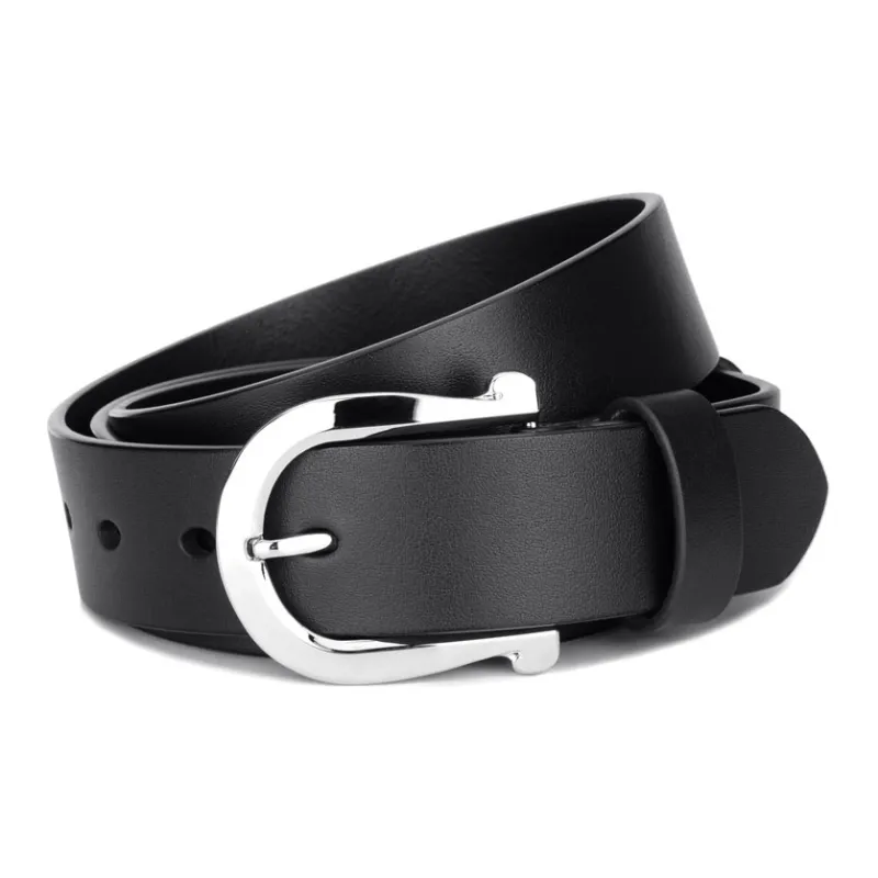 Cows Reign Single Layer Top Grain Cow Leather Belts Men's 3.4cm-1