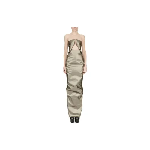 RICK OWENS Sleeveless Dresses Women's Bronze