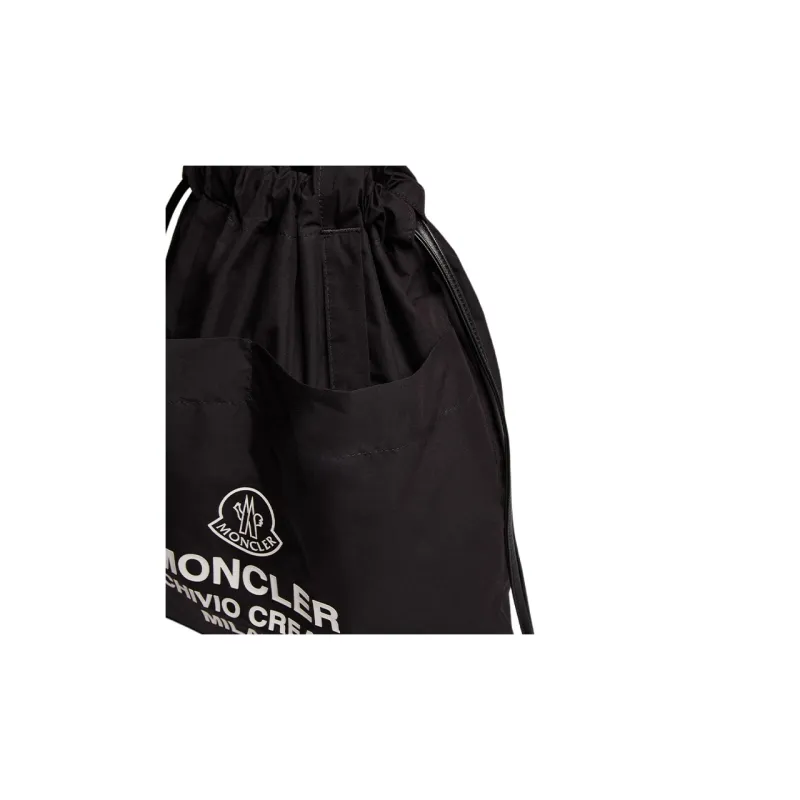 Moncler Nylon Backpack, Tote Bag, Shopping Bag, Handbag Men's Black-5