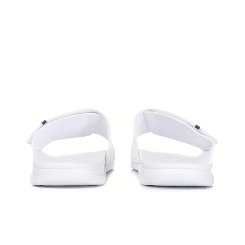 FILA Velcro Sports Slippers White Korean Version-2