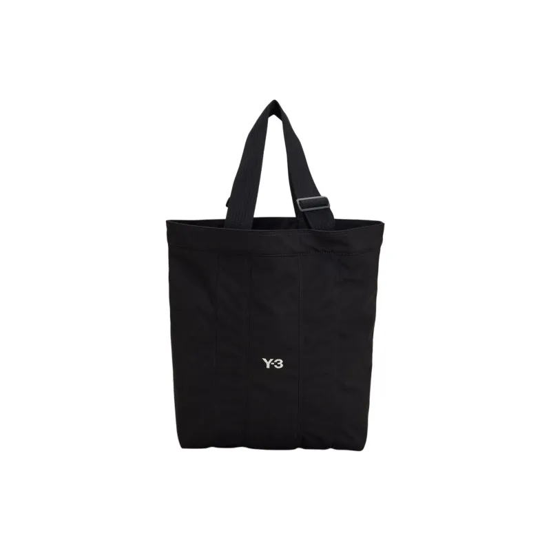 Y-3 Logo-embroidered Canvas Tote Bag-0