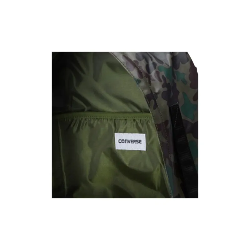 Converse Polyester Backpack Regular Men's Army Green-3