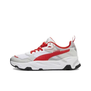 F1® x PUMA Trinity Slip Resistant Low Top Casual Shoes Unisex White Beige Red
