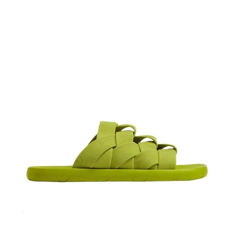 Bottega Veneta Plat Stylish Sandal Men's Green-1