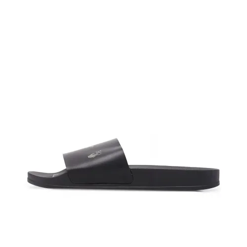 OFF-WHITE Drowning Man Logo Slides Black Khaki