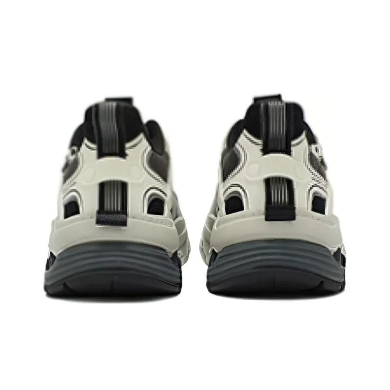 361° Cushioning Anti Slip And Wear Resistant Low Top Sports Casual Shoes Men's Gray-3
