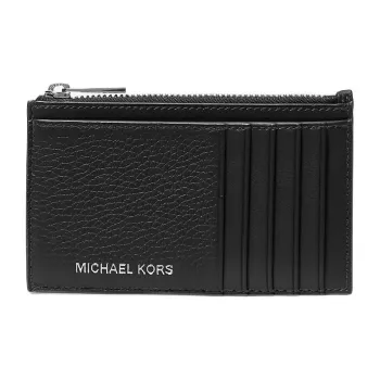 MICHAEL KORS MK Cooper Leather Wallet Men's Black