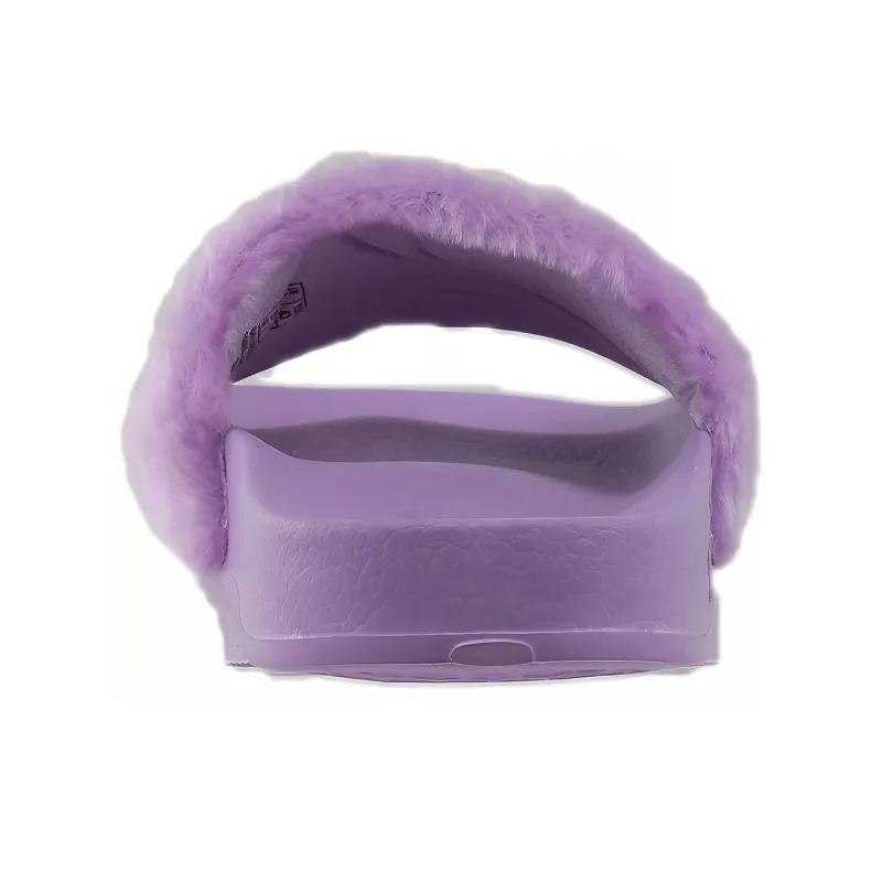 PUMA Fenty X PUMA Fur Slide Sandals Purple-3