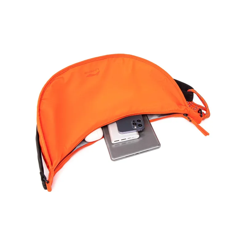 LiNing Sports Life Collection Fabric With Nylon Handbag, Shoulder Bag, Crossbody Bag Regular Unisex Tong Orange-5