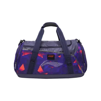 LiNing Fabric Travel Bag Regular Unisex Guangdong Blue