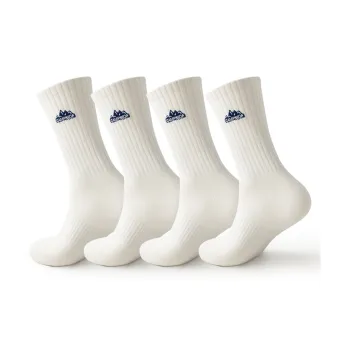 SHIWAJI Mid Calf Socks Men's 4 Pack