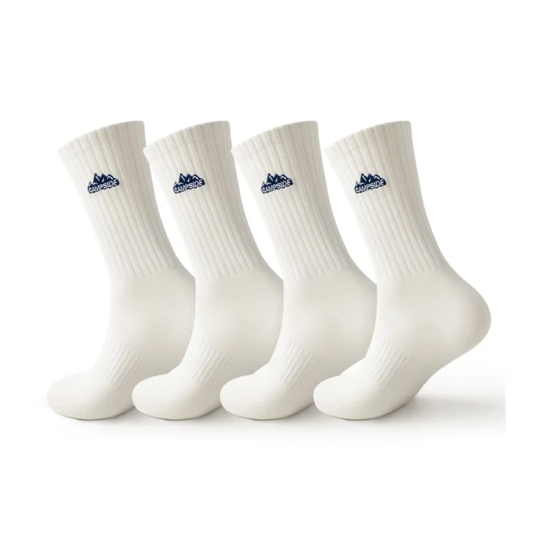 SHIWAJI Mid Calf Socks Men's 4 Pack-0