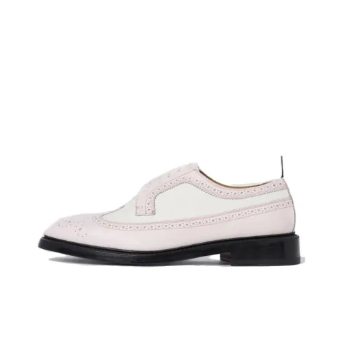 THOM BROWNE Dress Shoes Men Low-Top Pink/White