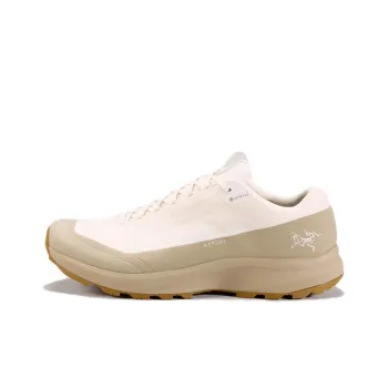 Arcteryx Norvan LD 3 Cushioning Low Top Trekking Shoes Unisex Beige Gold