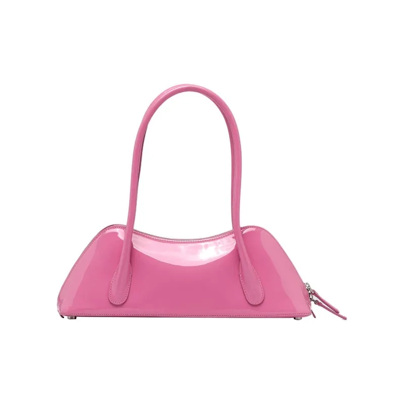 Blumarine Calfskin One Shoulder Handbags Women's Pink-2