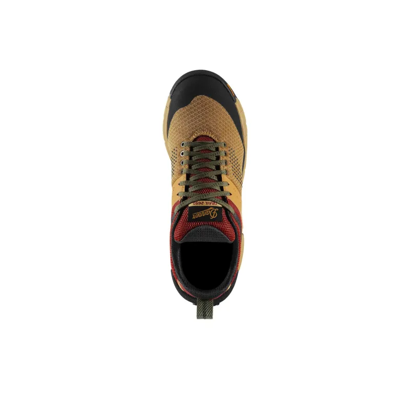Danner Trail 2650 Cushioning Anti Slip And Wear Resistant Low Top Outdoor Shoes Women's Red Yellow Black-3