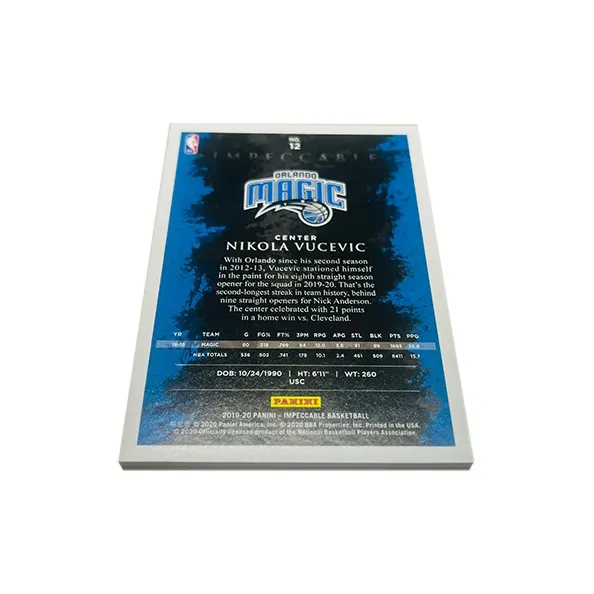 PANINI Nikola Vucevic Basketball Card Sports Cards 1 Pc-1