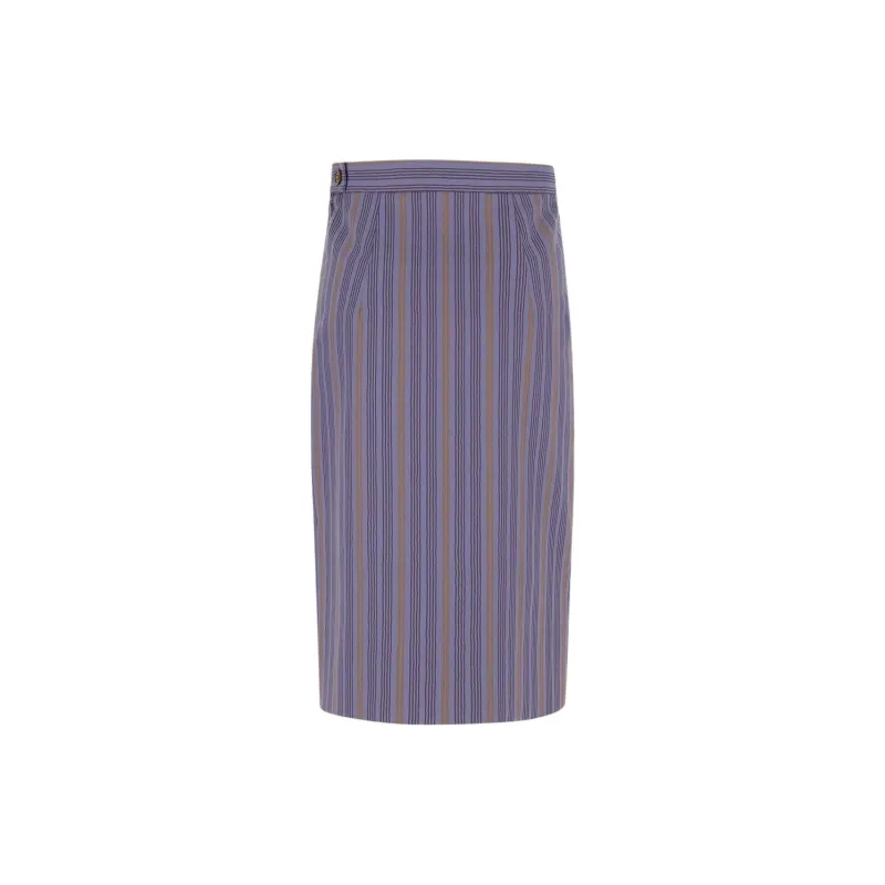 Vivienne Westwood Casual Long Skirts Women's Purple-1