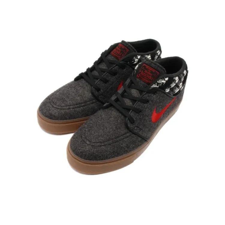 Nike Sb Stefan Janoski Mid Warmth Black Red-6