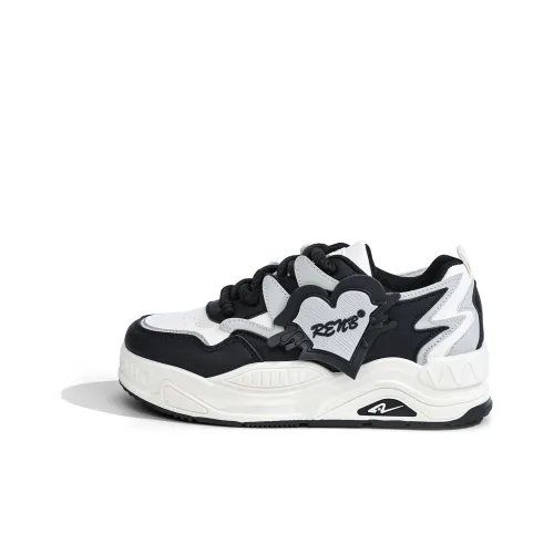 RENBEN Durable Lightweight And Breathable Low Top Skateboard Shoes Women's