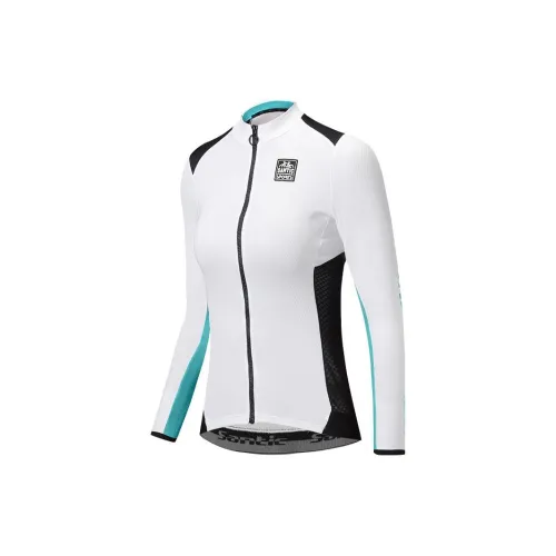 SANTIC Cycling Clothing Women's White