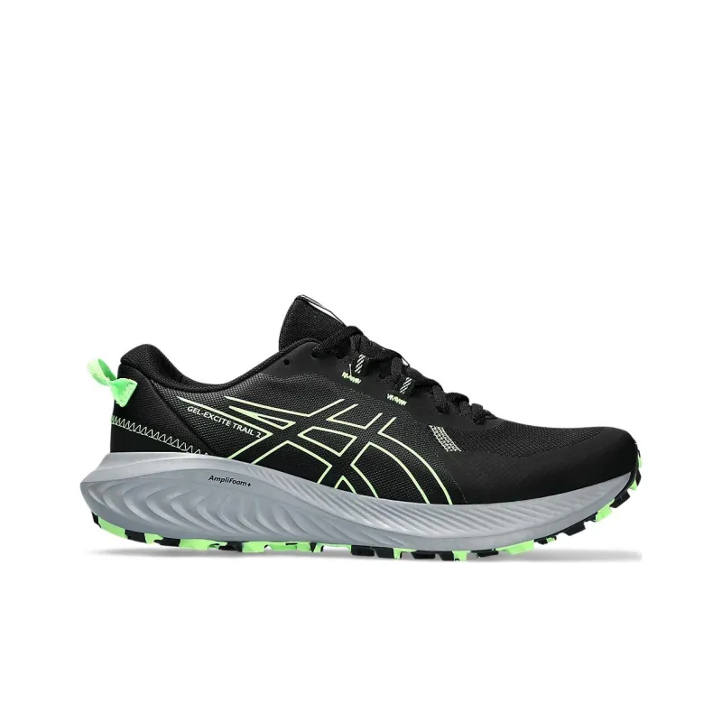 Asics Gel Excite Trail 2 Black Illuminate Green-2