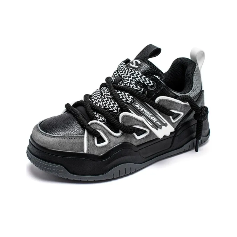 HOBIBEAR Snuggles Collection Anti Slip Wear Resistant Lightweight Breathable Low Top Skateboard Shoes Unisex-5