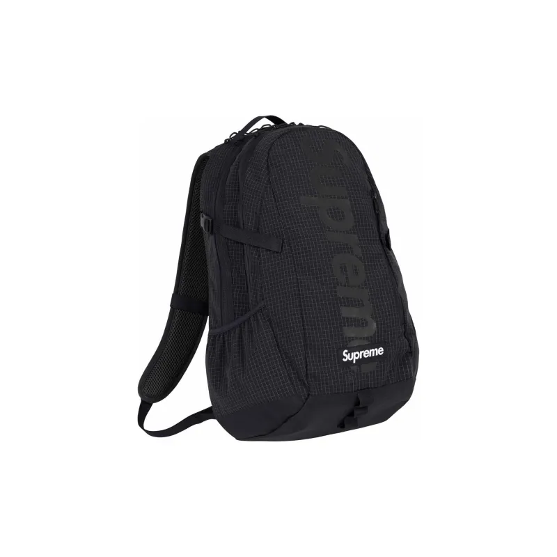 Supreme 500D Cordura Nylon Backpack Regular Unisex Black-1