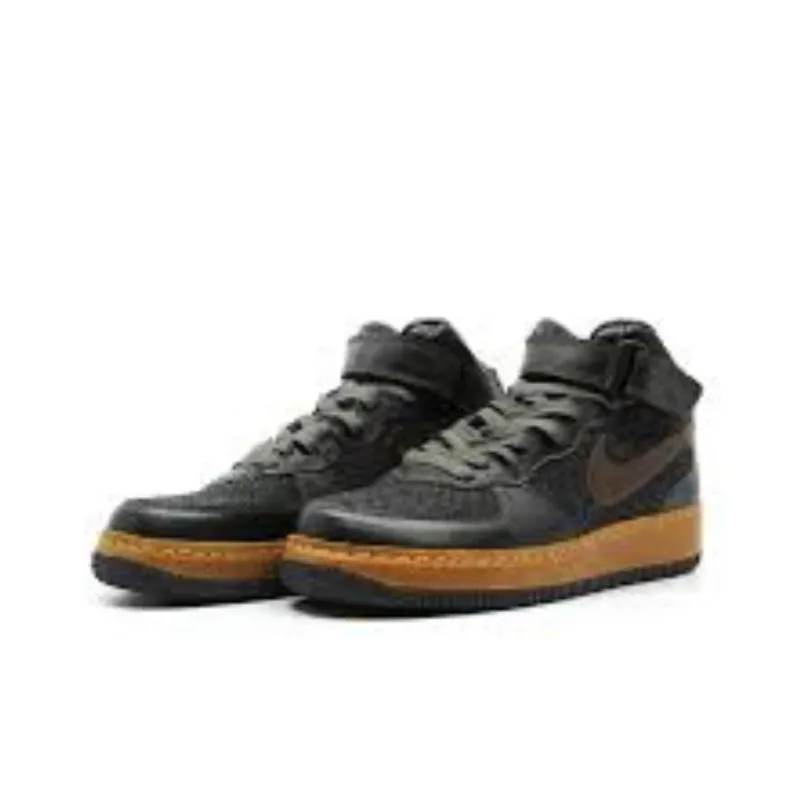 Nike Air Force 1 Mid Inside Out Black Sable Green-2