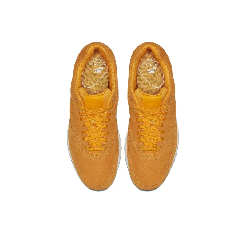 Nike Air Max 1 Prm University Gold Suede Women's-2