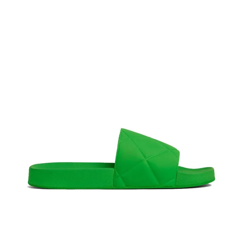 Bottega Veneta Slider Slip Resistant Slide Slippers Men's Green-1