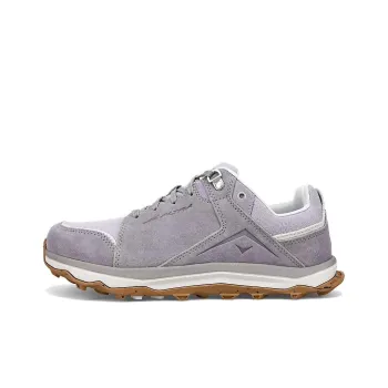 Altra LP Alpine Cushioning Anti-Slip And Wear-Resistant Low-Top Hiking Shoes Women's Gray White