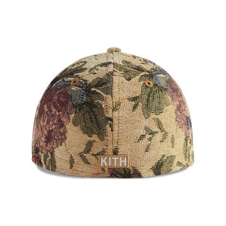 KITH X New Era For New York Yankees Tapestry Floral Waldorf Low Cap-1