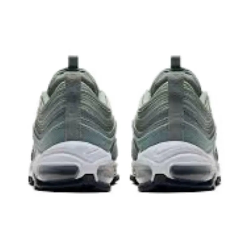 Nike Cushioning, Wear Resistant Low Top Running Shoes Unisex Green-3