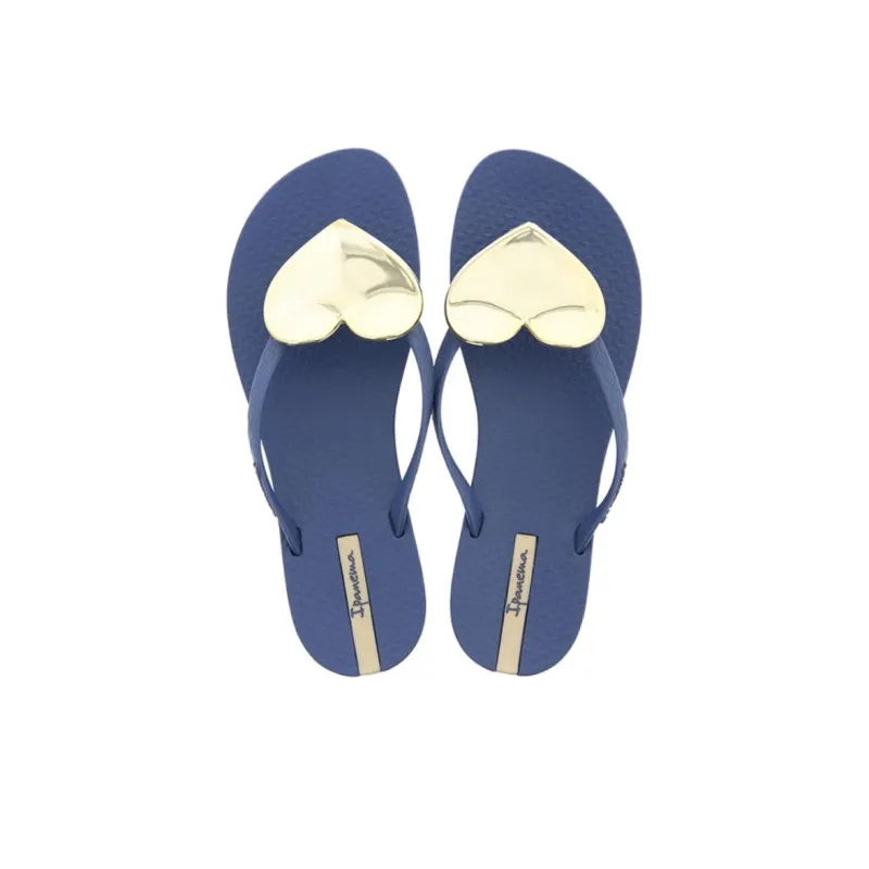 Ipanema Abrasion Resistant Flip Flops Women's Blue-4