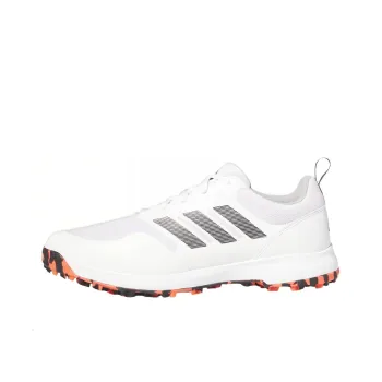 Adidas Cushioning, Wear Resistant Low Top Golf Shoes Unisex White