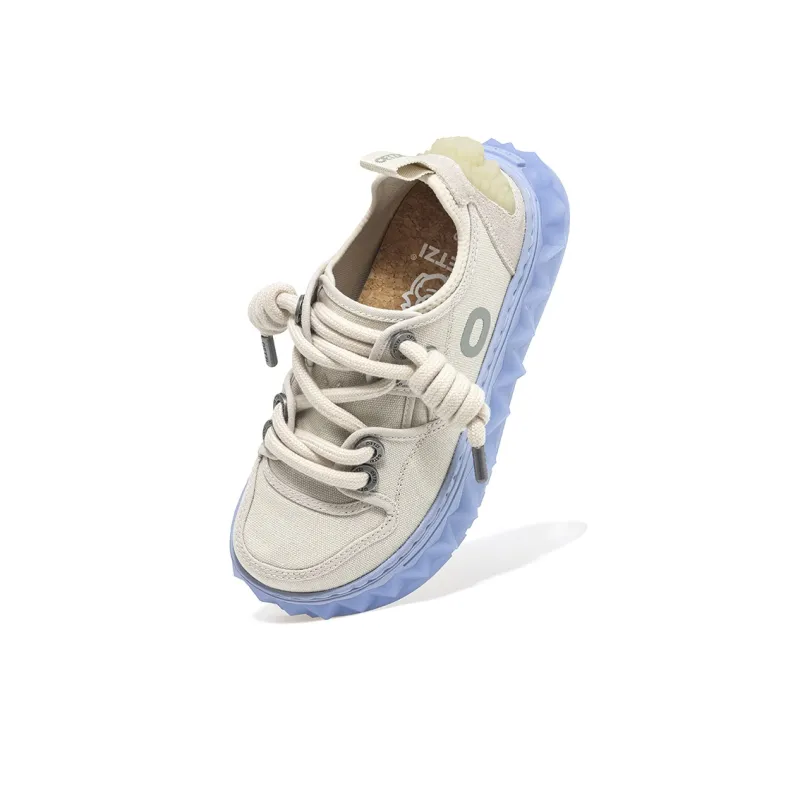 OETZI Ice Man Oz Low Top Athletic Shoes Skateboard Shoes Women's Light Gray-1