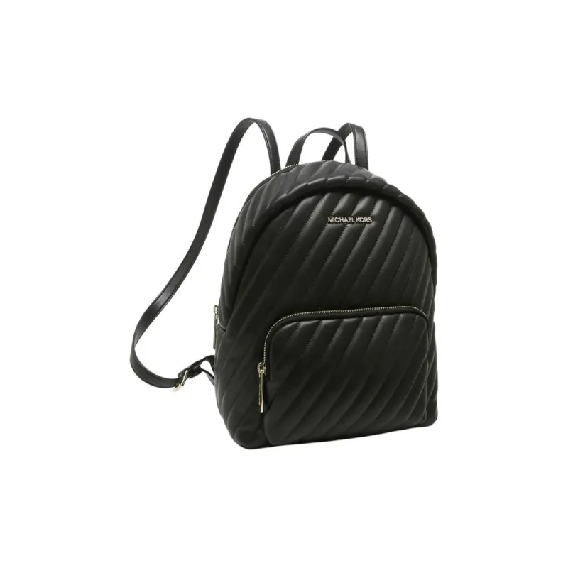 MICHAEL KORS Erin Leather Backpack Medium Size Women's Black-4