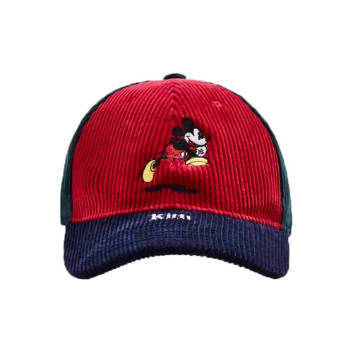 KITH X Disney Colorblocked Corduroy Mickey Cap