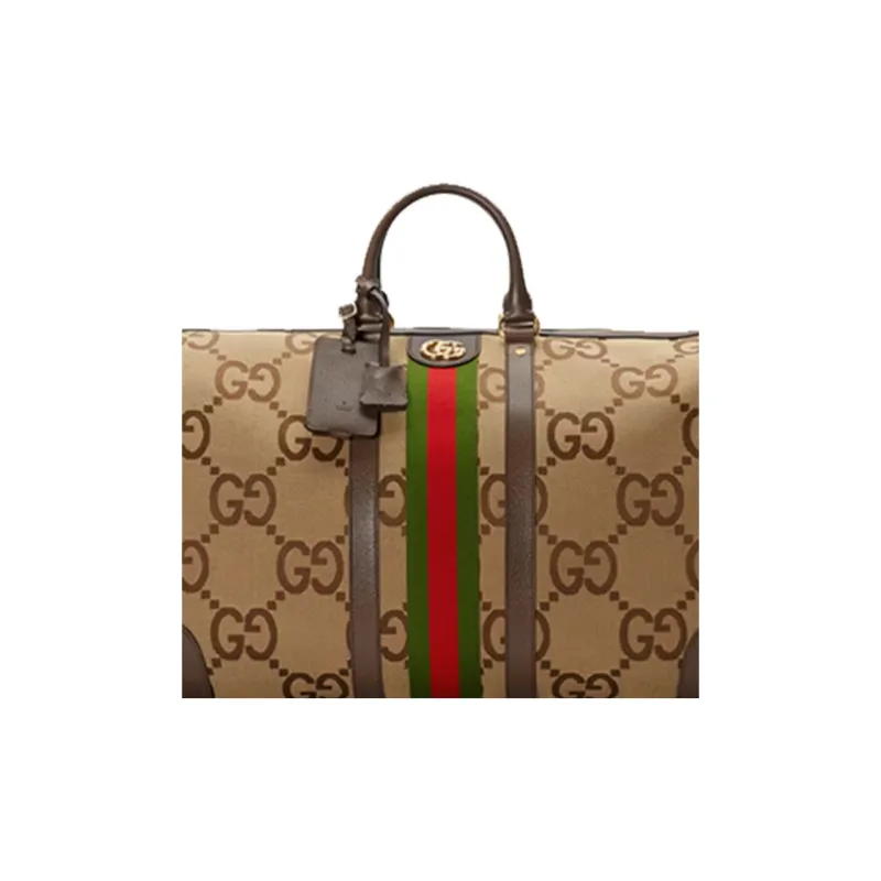 GUCCI Ophidia Canvas Patchwork Leather Travel Bags Shoulder Bag Crossbody Bag Handbag Unisex Ebony/Brown-7