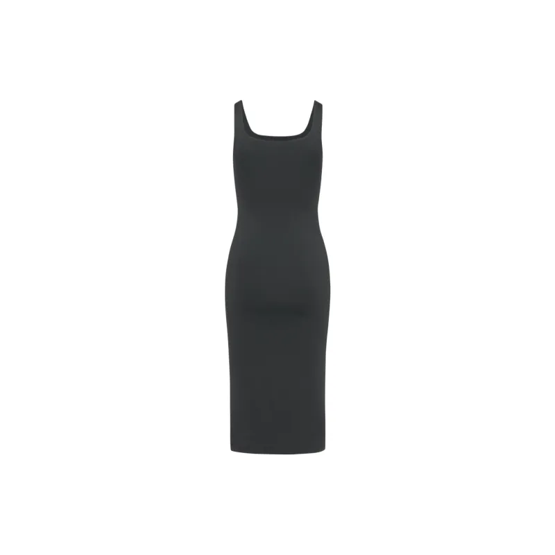 ARITZIA Aritzia Contour Squareneck Midi Dress Sleeveless Dress Women's-10
