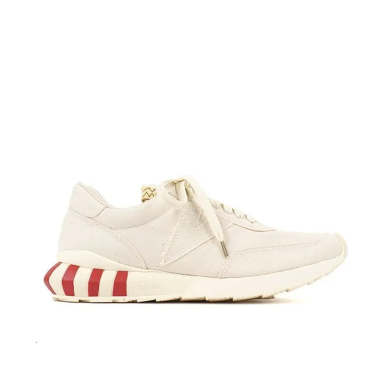 Visvim Attica Wear-Resistant Low-Top Sports Casual Shoes Men's White-1