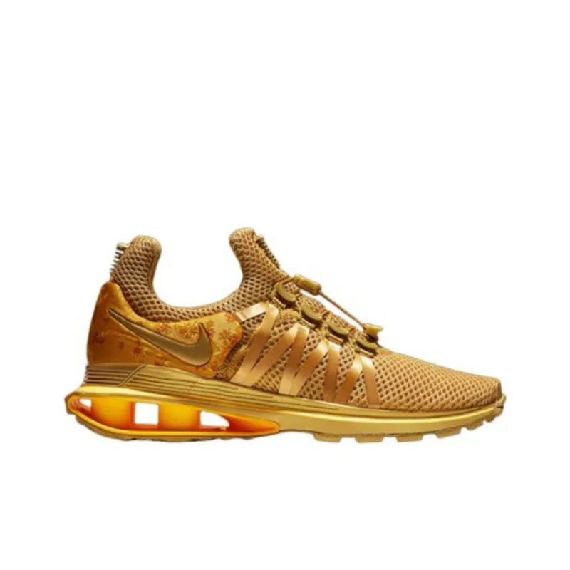 Nike Shox Gravity Metallic Gold Women's-1